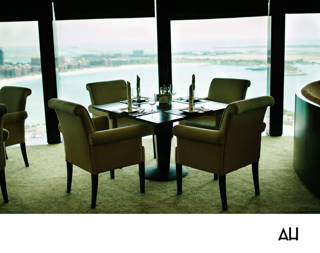 Waterfront Restaurant Dining Table