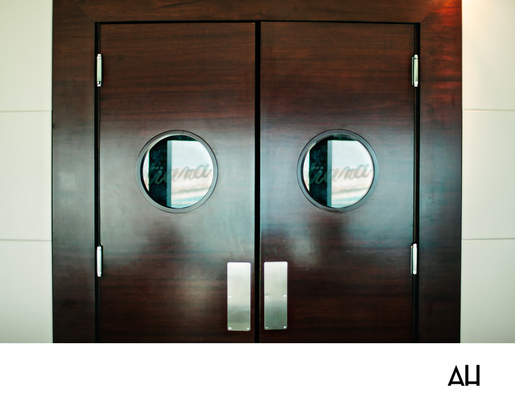 Tiara Restaurant Double Doors