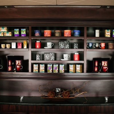 Hotel Tea and Coffee Retail Display