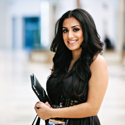 Professional Woman at Conference