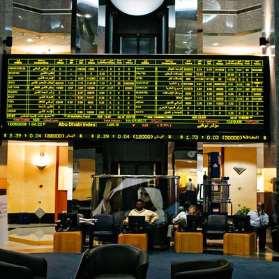 Abu Dhabi Securities Exchange Trading Floor