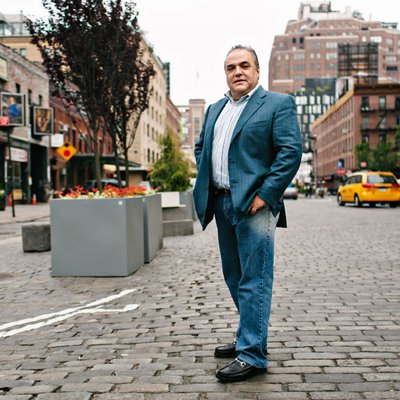 Business Executive Portrait on a City Street