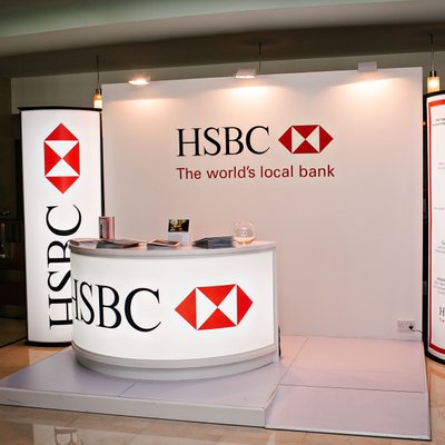 HSBC Trade Finance Exhibition Booth