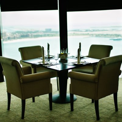 Waterfront Restaurant Dining Table
