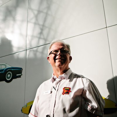 Ferrari Service Manager Environmental Portrait