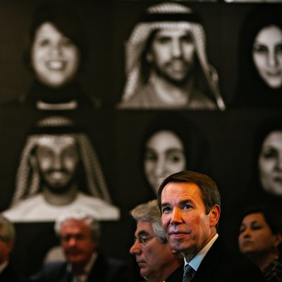 Business Leader at an International Conference