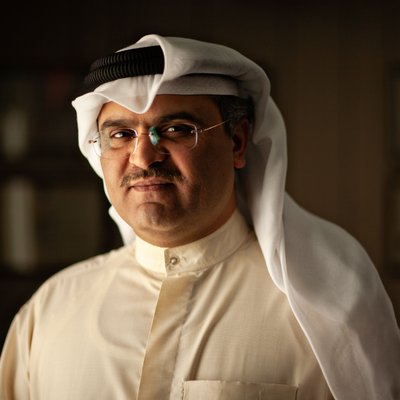 Gulf Businessman in Traditional White Attire