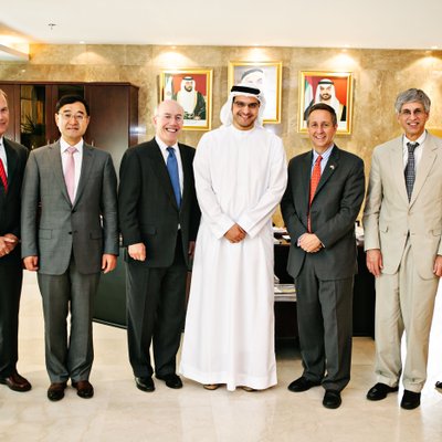 International Business Delegation in UAE Office