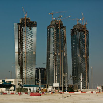 High-Rise Towers Under Construction