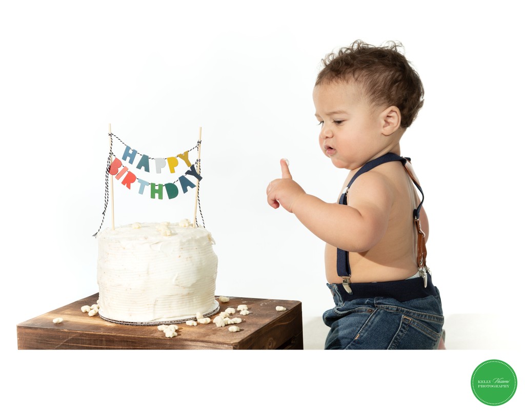 first birthday cake smash baby Scarsdale Eastchester