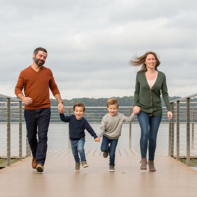 Dobbs ferry Irvington family photo session 