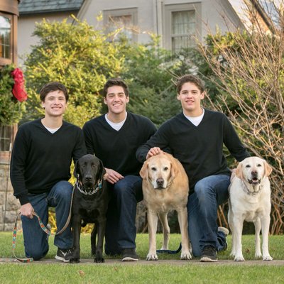 Larchmont Family Christmas Card Photo 