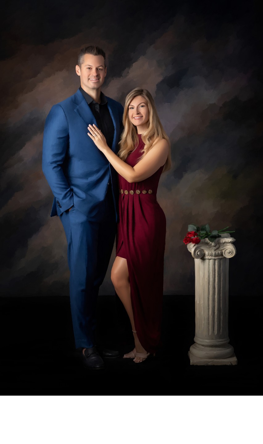 Luxury Painted Portrait