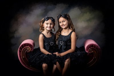 Luxury Portrait of Sisters