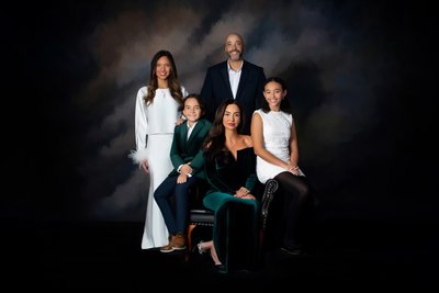Fine Art Family Painted Portrait