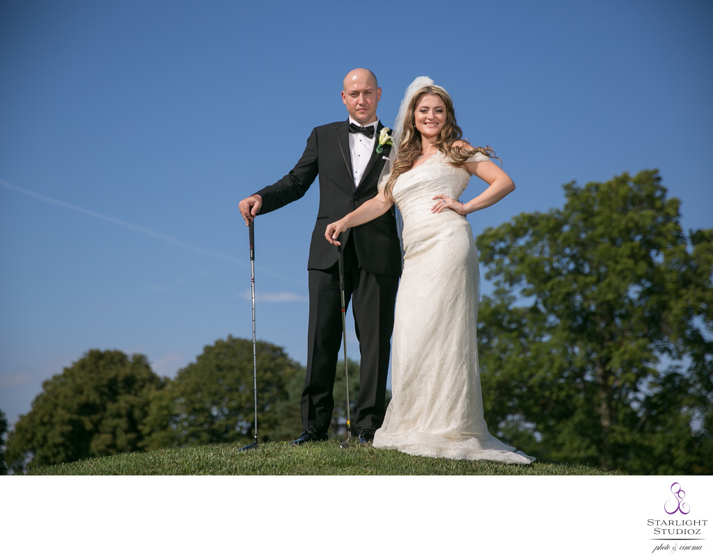 Dyker Beach Golf Wedding Photos