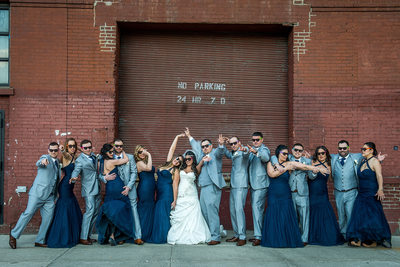 Dumbo Bridal Party Wedding Photos