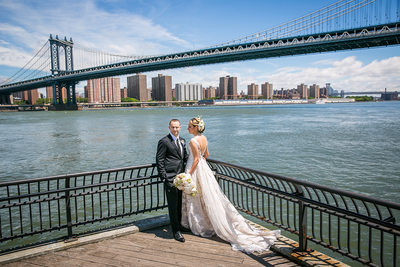 Manhattan Bridge Wedding Photos