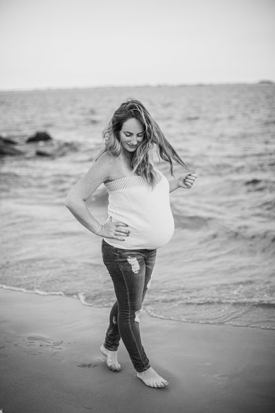 Manhattan Beach Maternity Photos