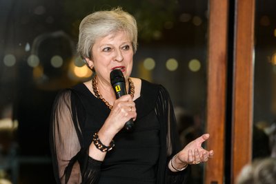 Theresa May at the 'Rotary Club of Cookham Bridge' Dinner