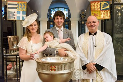 Christening at St Paul's Cathedral