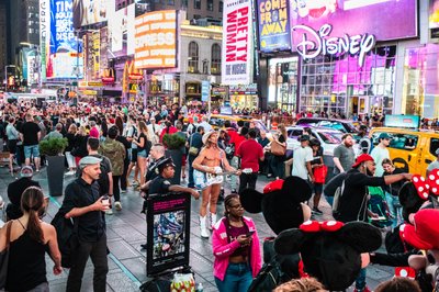 Times Square NYC, The Naked Cowboy