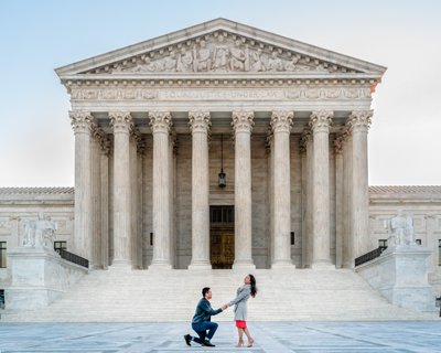 Supreme Court Engagement Photos