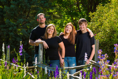 Family Portrait Albuquerque Botanic Garden
