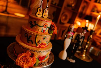 Los Poblanos wedding cake