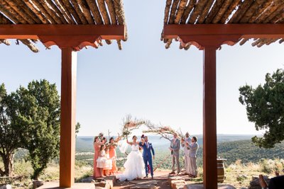 Blame Her Ranch Wedding just married