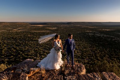 Blame Her Ranch Wedding Overlook
