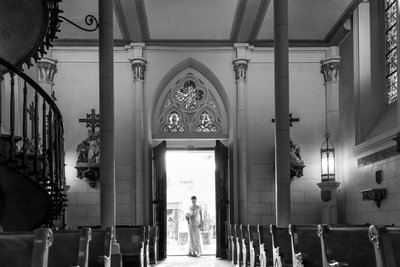 Loretto Chapel Bride Entrance