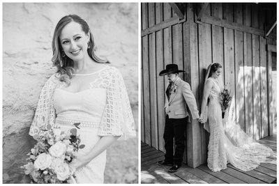 First touch wedding photo seligman, arizona