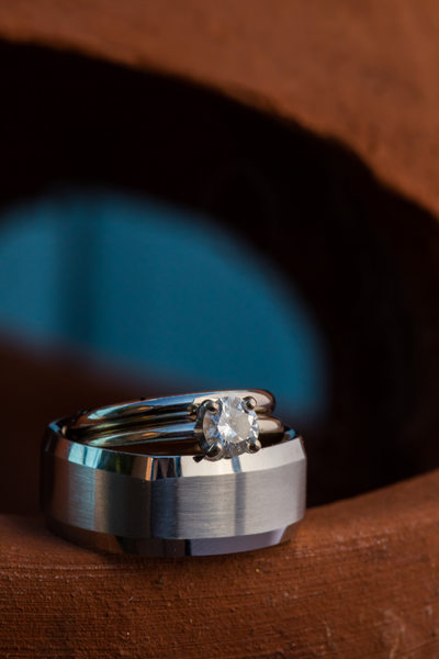 New Mexico Wedding Ring Shot