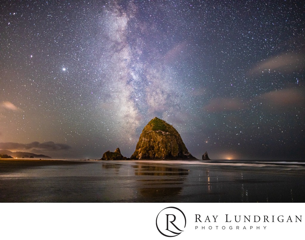 Canon Beach Milky Way