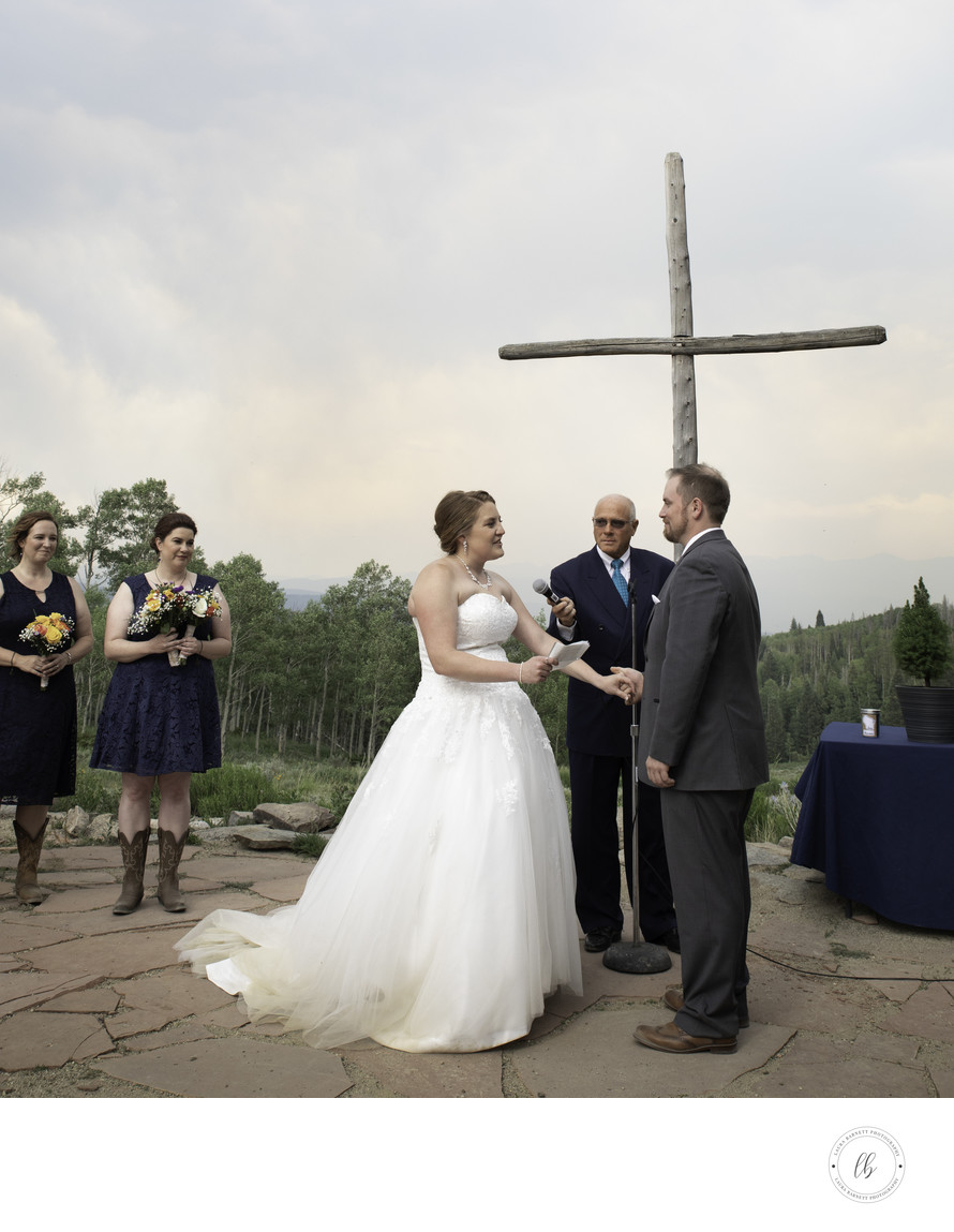 Wedding in Colorado on the Mountain