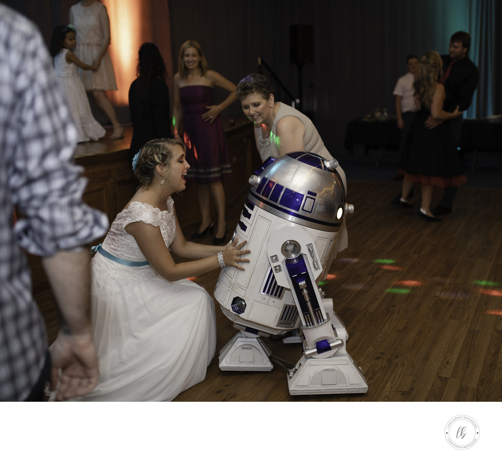 R2D2 with Bride