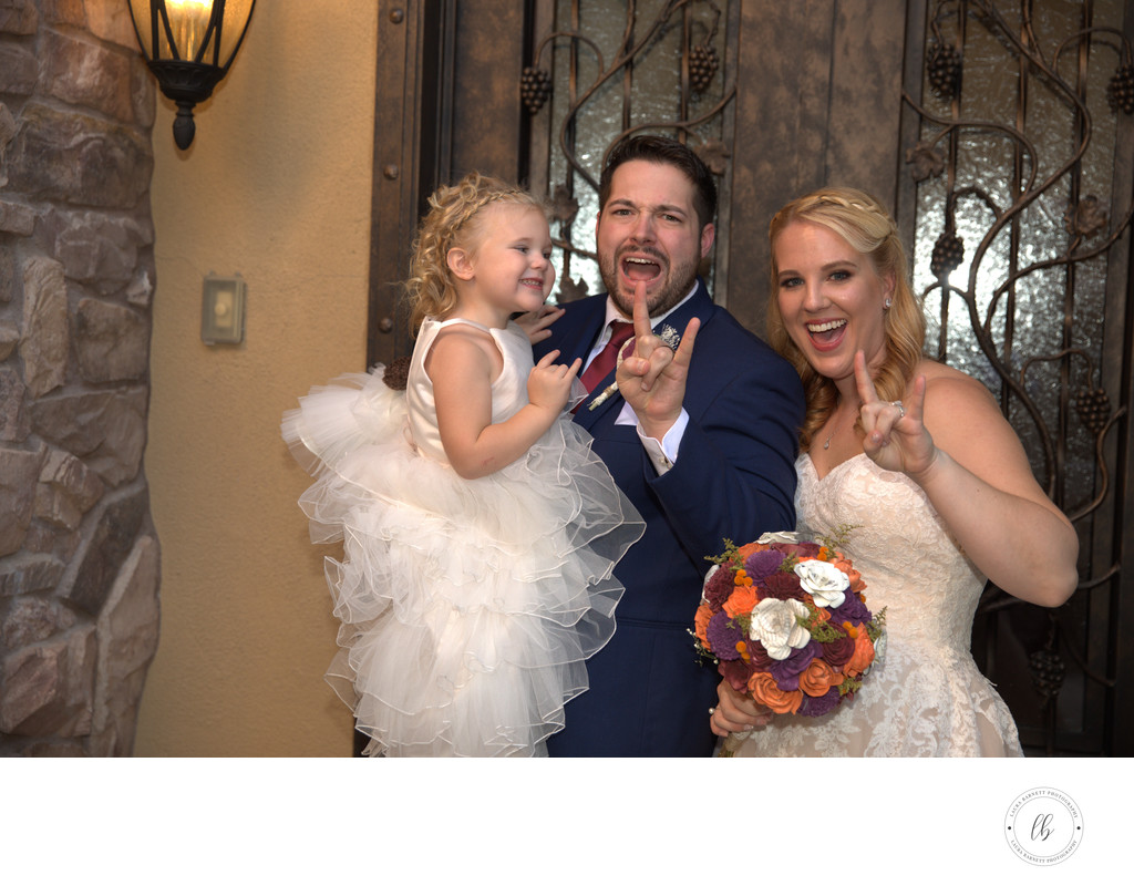 Las Vegas Wedding Photography family photo of four