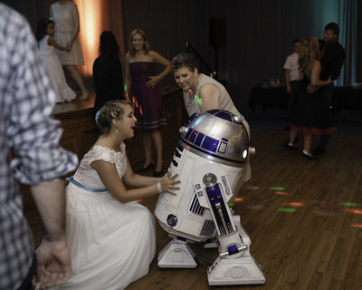 R2D2 with Bride
