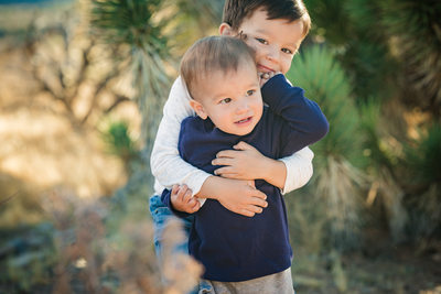 Las Vegas Family Photography- Red rock - Brothers