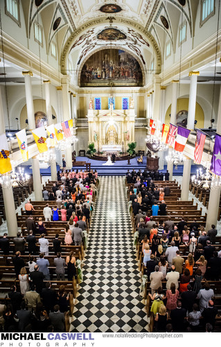 New Orleans Wedding Photographer Michael Caswell Saint Louis Cathedral Wedding In New Orleans
