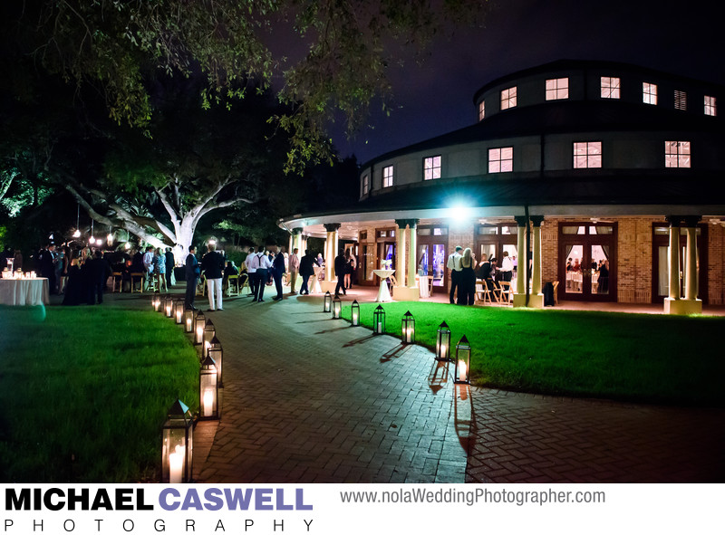 Audubon Tea Room at Night