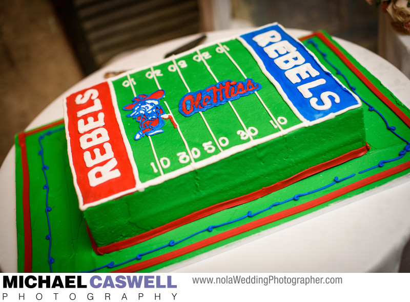 Ole Miss Rebels Groom's Cake