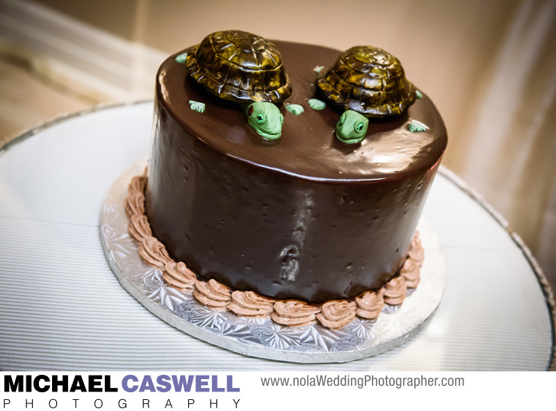 Turtles groom's cake