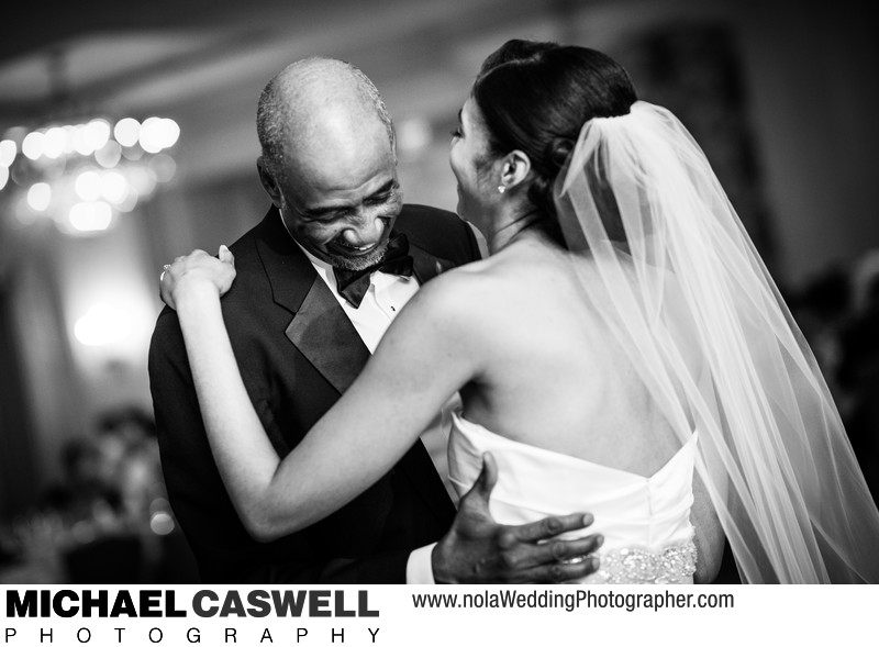 Bride and Father Dance at Ritz-Carlton