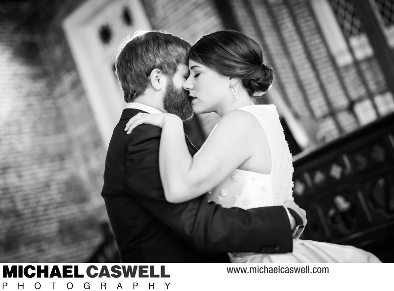 Bride and Groom Dance at Felicity Church