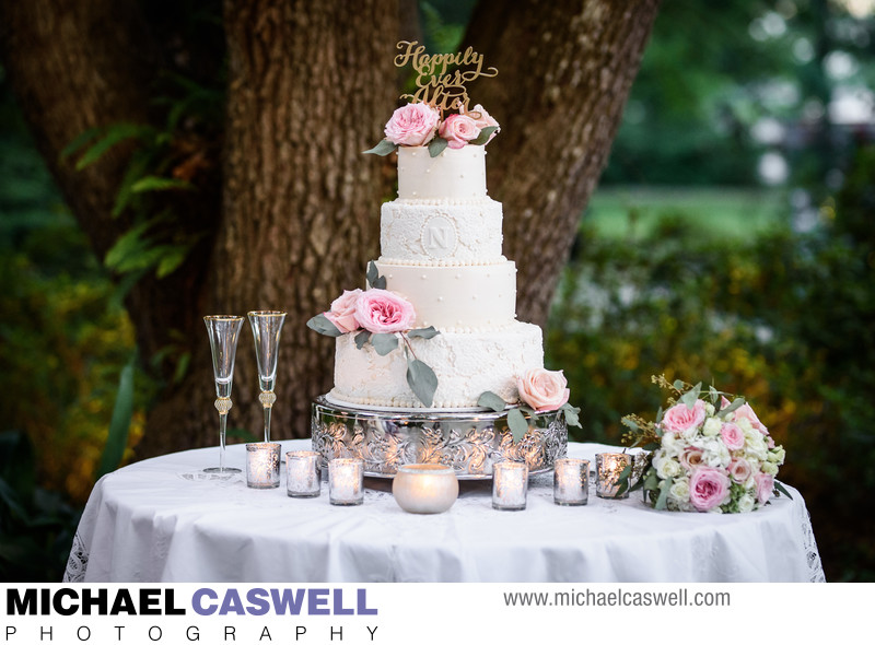 Tanya Mohler Wedding Cake in Covington