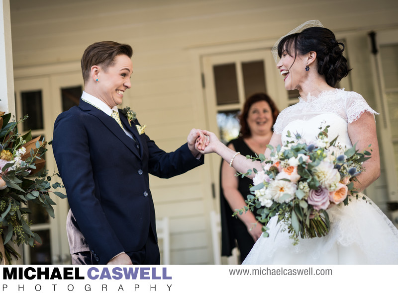 Lang House Wedding Ceremony in Mandeville