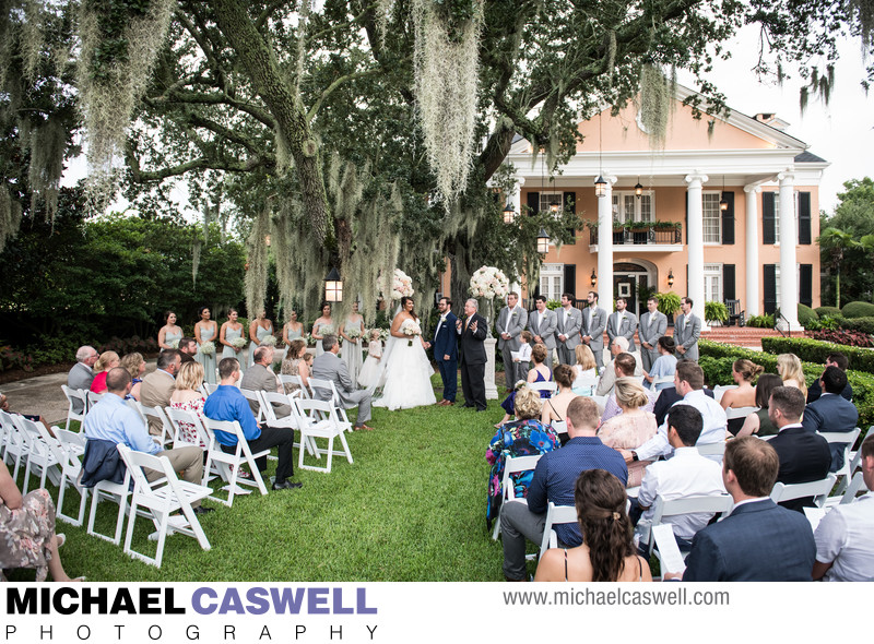 Southern Oaks Plantation  New Orleans Destination Wedding