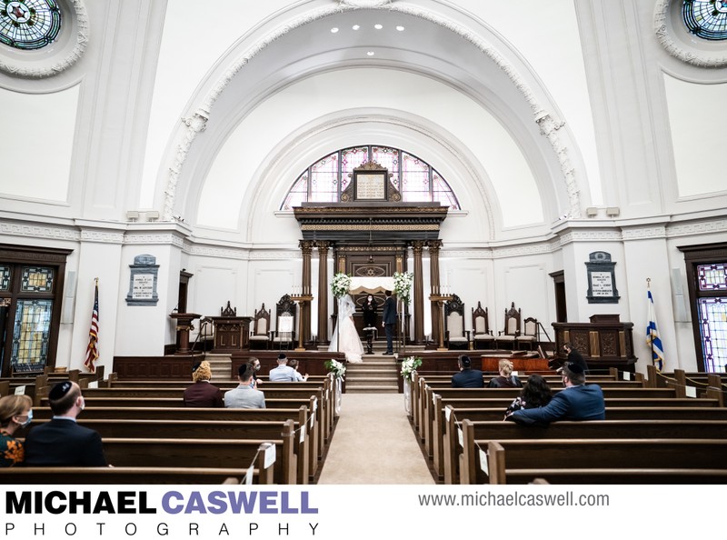 Touro Synagogue Wedding Ceremony